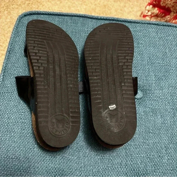 Mephisto Size 41 (Size 11) Black Patent Sandals - Picture 5 of 6